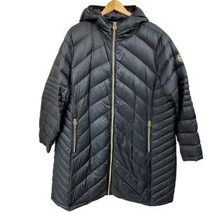 MICHAEL Michael Kors Black Puffer Jacket